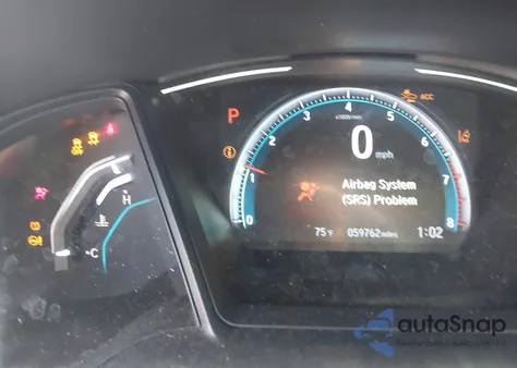 2020 Honda Civic Lx z USA, uszkodzony, nr VIN 2HGFC2F62LH553713